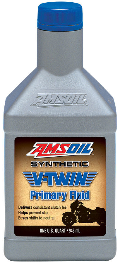 Масло трансмиссионное AMSOIL Synthetic V-Twin Primary Fluid (0,946л)