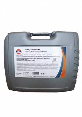 Моторное масло Gulf Formula ULE 5W-40, 20л
