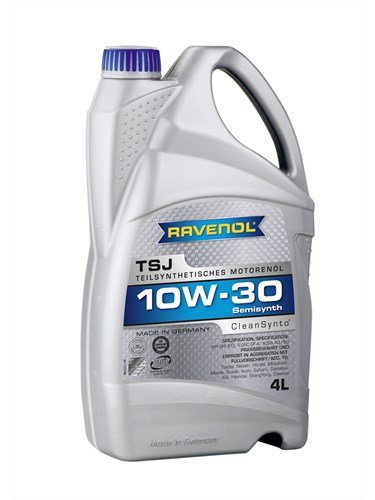 Моторное масло RAVENOL TSJ SAE 10W-30, 4л