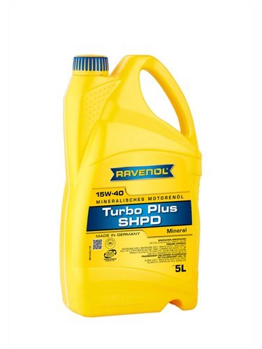 Моторное масло RAVENOL Turbo plus SHPD 15W-40, 5л