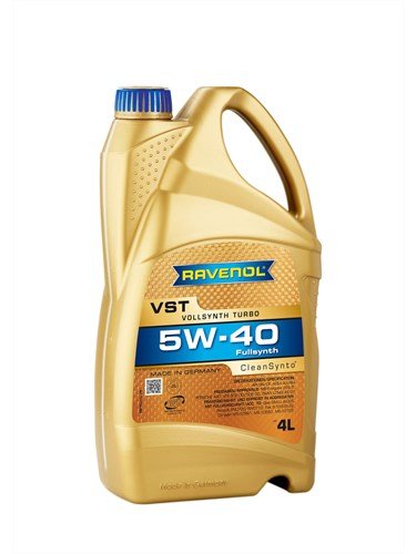 Моторное масло RAVENOL VST SAE 5W-40, 4л