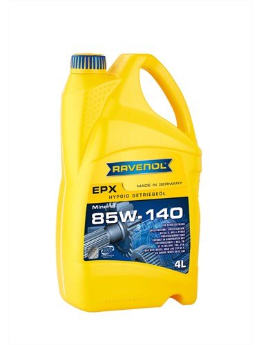 Масло трансмиссионное RAVENOL Getriebeoel EPX SAE 85W-140 GL-5 (4л)  new
