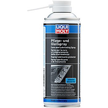 LIQUI MOLY Глянцевый спрей для ухода за пластмассами Pflege- und Gleitspray (400мл)