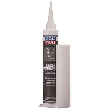 LIQUI MOLY Силиконовый герметик серый Silicon-Dichtmasse grau (80мл)