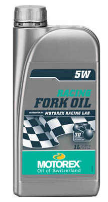 Масло для вилок MOTOREX RACING FORK OIL 5W, 1л