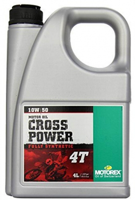 Масло моторное MOTOREX Cross Power 4Т SAE 10W-50, 4л