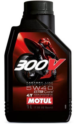 Масло моторное Motul 300V Factory Line ROAD RACING ESTER Core 5W-40 (1л)