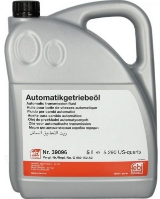 Масло трансмиссионное Febi ATF 8 HP (сине-зеленая), 5л