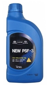 Жидкость ГУРА Hyundai полусинтетическая PSF-3 желтая, 1л