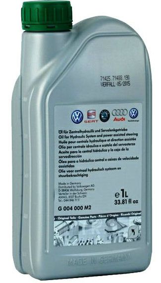 Жидкость ГУРА VAG  Power Steering Fluid G004 (1л)