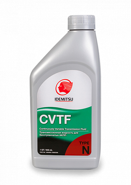 Масло трансмиссионное IDEMITSU ATF CVT TYPE-N (полное соответствие NISSAN CVT NS-1,NS-2), 1л