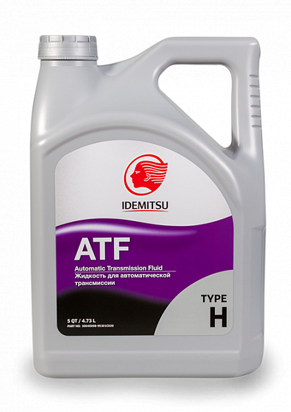 Масло трансмиссионное IDEMITSU ATF TYPE-H (полное соответствие HONDA ATF-Z1), 4.73л