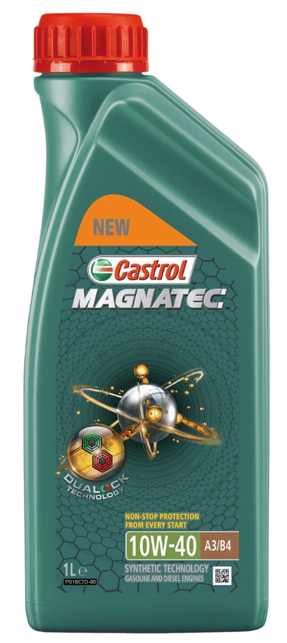 Моторное масло Castrol Magnatec 10W-40 A3/B4 DUALOCK, 1л