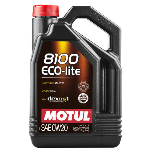 Моторное масло Motul 8100 ECO-LITE 0W-20, 5л