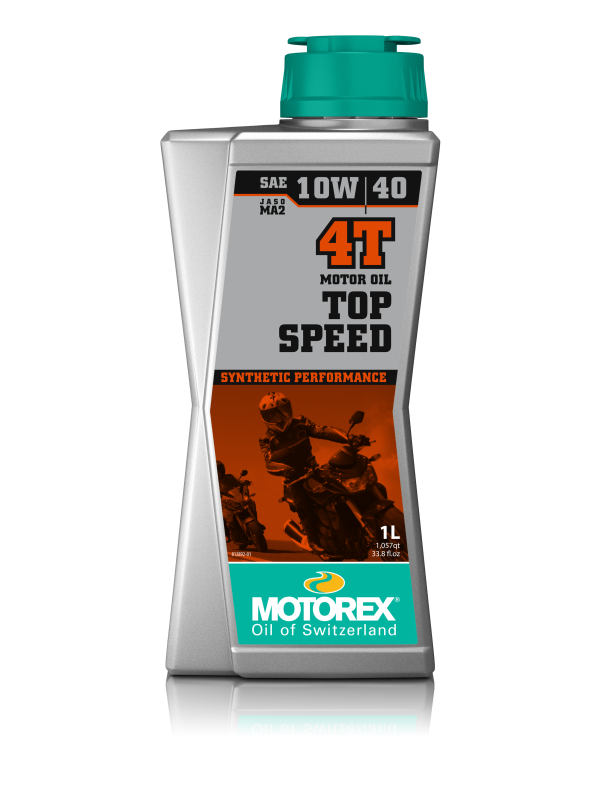 Масло моторное MOTOREX Top Speed 4Т SAE 10W-40, 1л