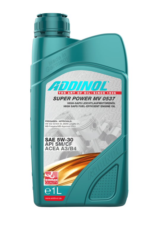 Моторное масло ADDINOL Super Power MV 0537 5W-30, 1л
