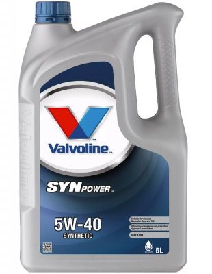 Моторное масло Valvoline SynPower 5W-40, 5л