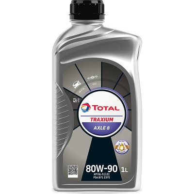 Трансмиссионное масло Total Traxium Axle 8 80W-90, 1л