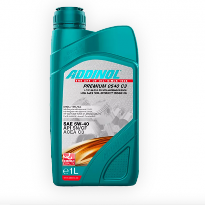 Моторное масло ADDINOL Premium 0540 C3 5W-40, 1л