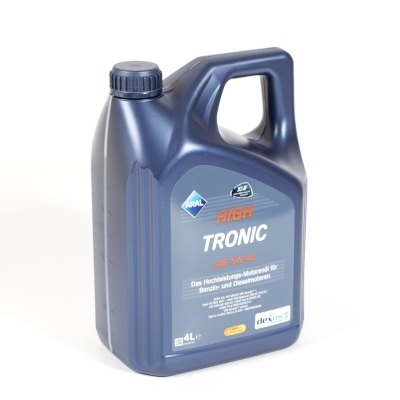 Моторное масло ARAL HighTronic SAE 5W-40, 4л