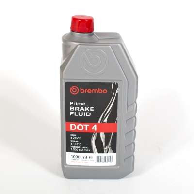 Тормозная жидкость BREMBO DOT 4, 1л