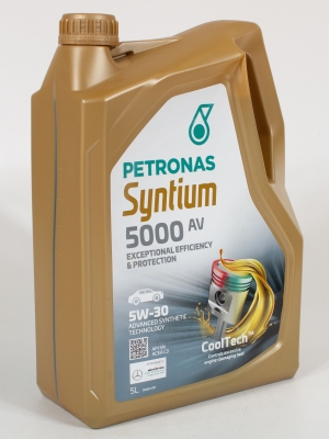 Моторное масло PETRONAS SYNTIUM 5000 AV 5W-30, 5л