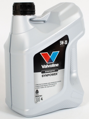 Моторное масло Valvoline SynPower 5W-30, 4л